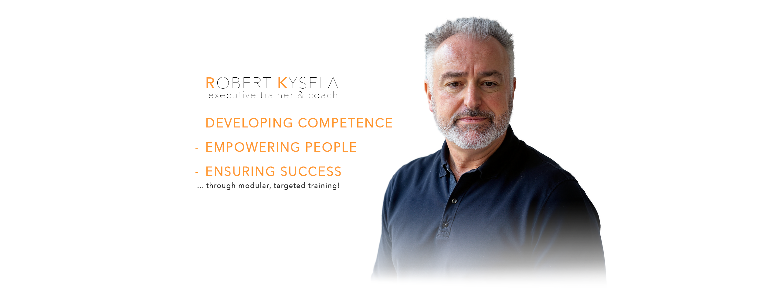 Robert Kysela, executive trainer & coach