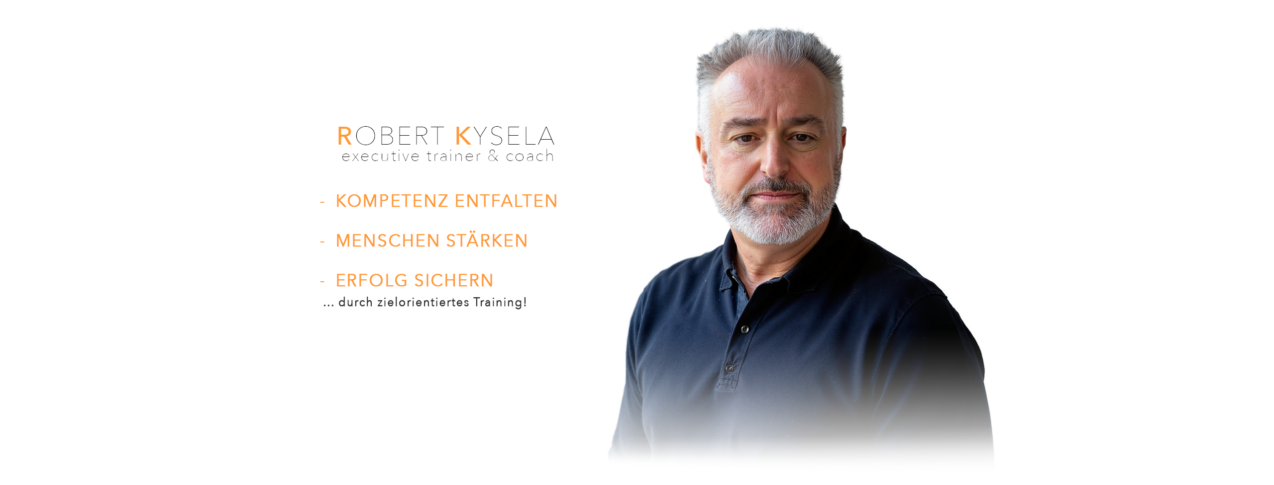 Robert Kysela, executive trainer & coach